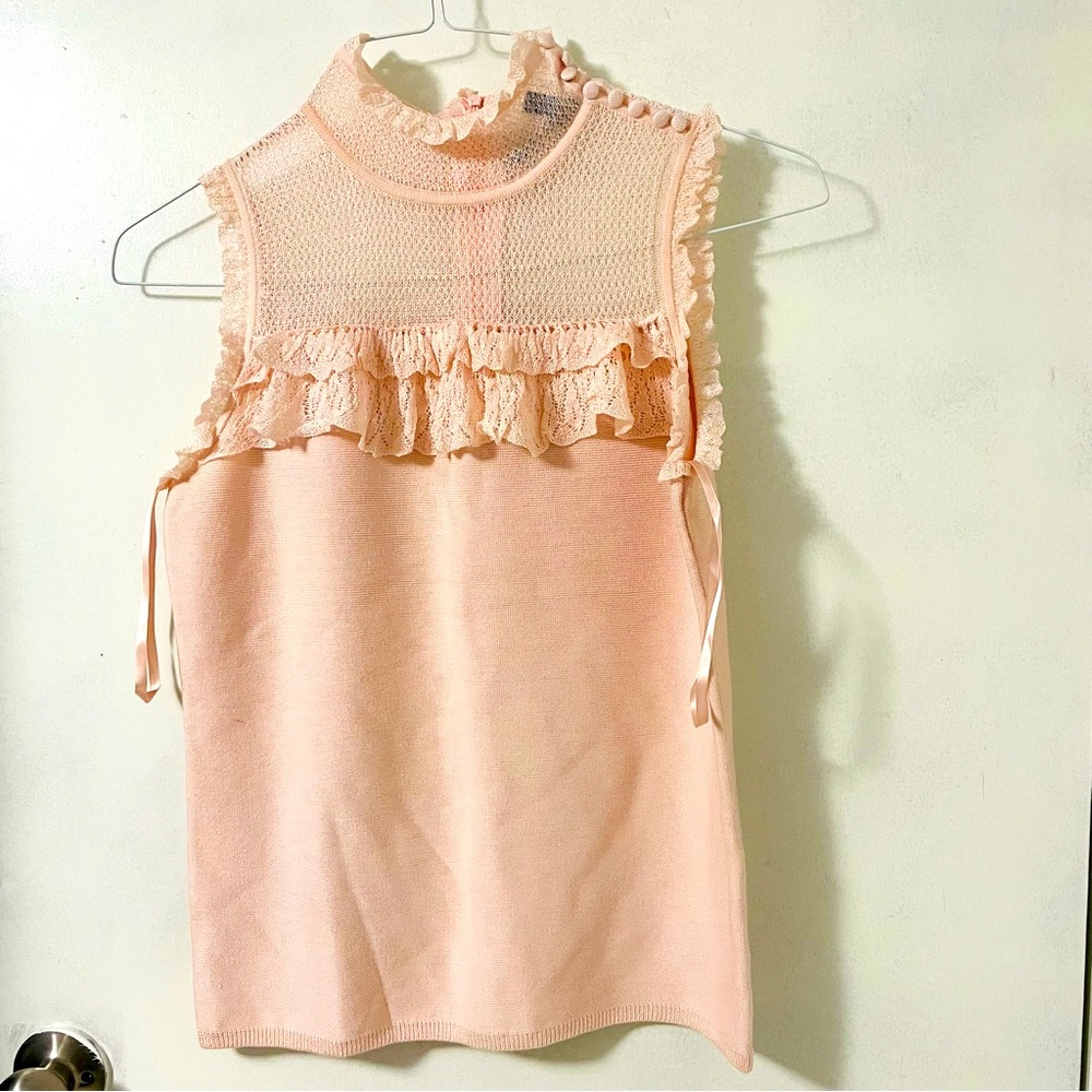 White House Black market knitted top